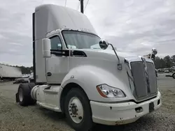 Salvage trucks for sale at Shreveport, LA auction: 2014 Kenworth Construction T680