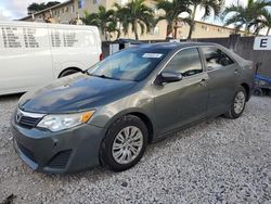 Vehiculos salvage en venta de Copart Opa Locka, FL: 2014 Toyota Camry L