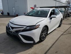 Salvage cars for sale at Sacramento, CA auction: 2021 Toyota Camry SE