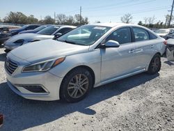 Salvage cars for sale at Riverview, FL auction: 2015 Hyundai Sonata SE