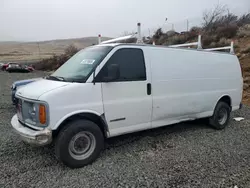 Salvage trucks for sale at Reno, NV auction: 1996 GMC Savana G3500