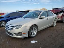 Salvage cars for sale at Brighton, CO auction: 2010 Ford Fusion SE