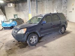 Honda crv Vehiculos salvage en venta: 2002 Honda CR-V EX