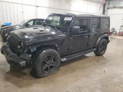 Jeep salvage cars for sale: 2022 Jeep Wrangler Unlimited Sport