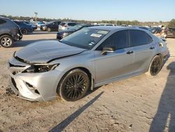 Salvage cars for sale at Houston, TX auction: 2022 Toyota Camry Night Shade