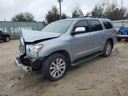 Toyota Sequoia salvage cars for sale: 2010 Toyota Sequoia Limited