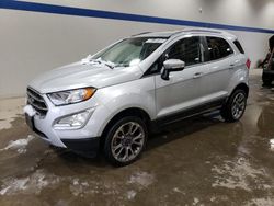 Clean Title Cars for sale at auction: 2020 Ford Ecosport Titanium