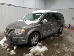 Salvage cars for sale at Windham, ME auction: 2010 Chrysler Town & Country Limited