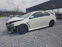 Mitsubishi evo Vehiculos salvage en venta: 2013 Mitsubishi Lancer Evolution GSR