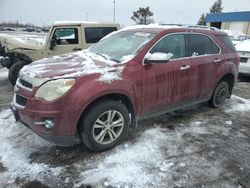 Chevrolet salvage cars for sale: 2012 Chevrolet Equinox LTZ