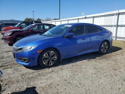 Salvage cars for sale at Sacramento, CA auction: 2018 Honda Civic EX