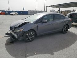 Salvage cars for sale from Copart Anthony, TX: 2014 Honda Civic EX