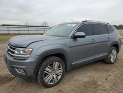 Volkswagen salvage cars for sale: 2019 Volkswagen Atlas SEL Premium