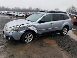 Salvage cars for sale at Hillsborough, NJ auction: 2013 Subaru Outback 2.5I Limited