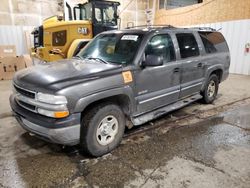 Salvage cars for sale at Anchorage, AK auction: 2001 Chevrolet Suburban K1500