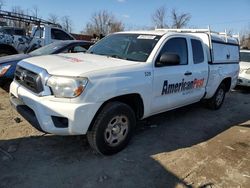 Salvage trucks for sale at Baltimore, MD auction: 2015 Toyota Tacoma Access Cab