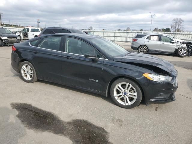 2018 Ford Fusion SE Hybrid