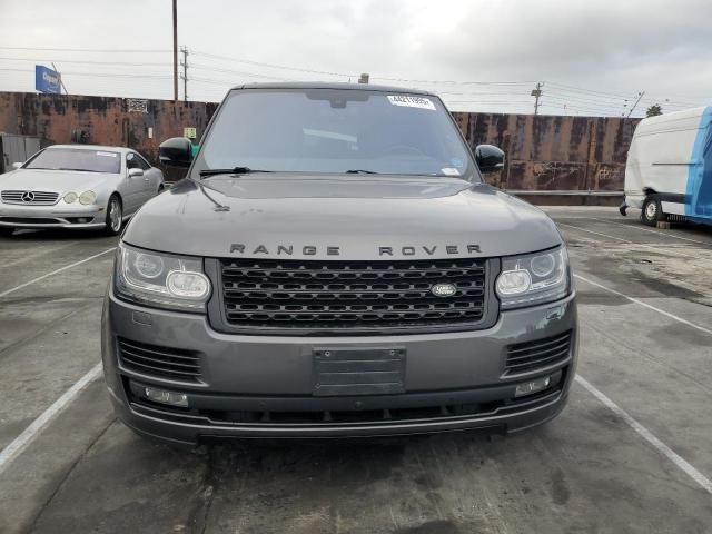 2016 Land Rover Range Rover Supercharged