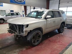 Salvage cars for sale at Angola, NY auction: 2017 Chevrolet Tahoe K1500 LT