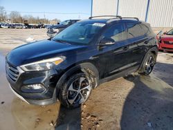 Salvage cars for sale at Lawrenceburg, KY auction: 2017 Hyundai Tucson Limited