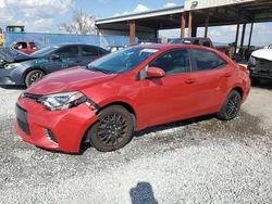 Salvage cars for sale at auction: 2016 Toyota Corolla L