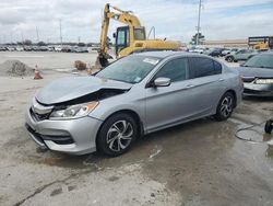 Salvage cars for sale at New Orleans, LA auction: 2017 Honda Accord LX