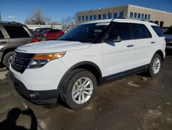 Salvage cars for sale at Littleton, CO auction: 2015 Ford Explorer XLT