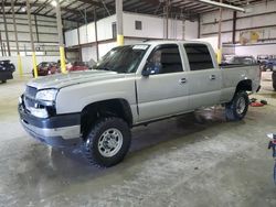 Chevrolet salvage cars for sale: 2004 Chevrolet Silverado K2500 Heavy Duty