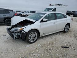 Salvage cars for sale from Copart Taylor, TX: 2014 Toyota Avalon Hybrid