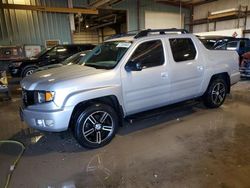 Salvage cars for sale at Eldridge, IA auction: 2013 Honda Ridgeline Sport