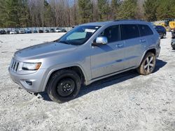 Salvage cars for sale at Gainesville, GA auction: 2015 Jeep Grand Cherokee Overland