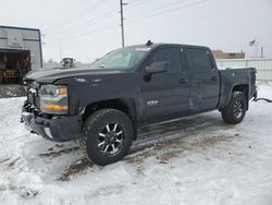 Salvage cars for sale at Bismarck, ND auction: 2018 Chevrolet Silverado K1500 LT