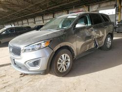 Salvage cars for sale at Phoenix, AZ auction: 2016 KIA Sorento LX