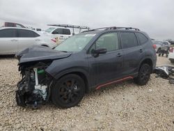 Salvage cars for sale at Taylor, TX auction: 2019 Subaru Forester Sport