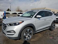 Salvage cars for sale from Copart Cleveland: 2018 Hyundai Tucson Sport