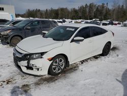 Salvage cars for sale at Cookstown, ON auction: 2016 Honda Civic LX