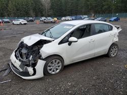 Salvage cars for sale at Graham, WA auction: 2017 KIA Rio LX