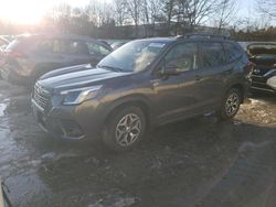 Salvage cars for sale at North Billerica, MA auction: 2022 Subaru Forester Premium