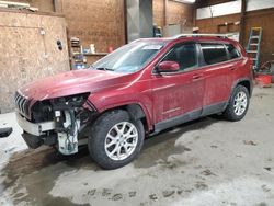 Salvage cars for sale at Ebensburg, PA auction: 2015 Jeep Cherokee Latitude