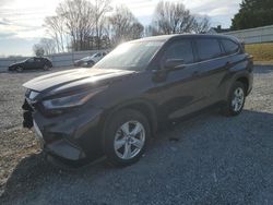 Salvage cars for sale at Gastonia, NC auction: 2021 Toyota Highlander L