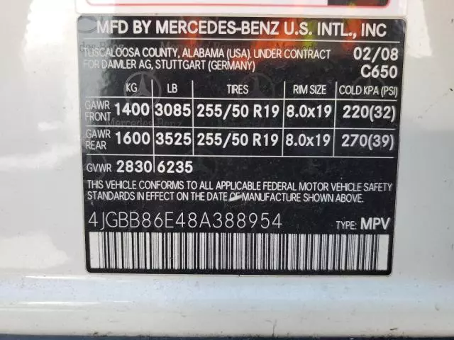 2008 Mercedes-Benz ML 350