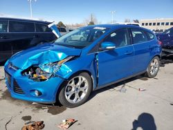 Ford salvage cars for sale: 2014 Ford Focus Titanium