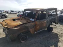 Salvage cars for sale at Sacramento, CA auction: 1969 Ford Bronco