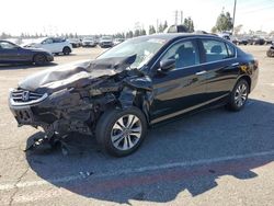 Salvage cars for sale from Copart Rancho Cucamonga, CA: 2015 Honda Accord LX