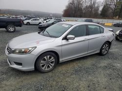 Salvage cars for sale at Concord, NC auction: 2014 Honda Accord LX