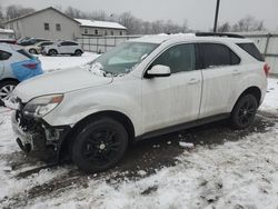 Salvage cars for sale at York Haven, PA auction: 2016 Chevrolet Equinox LT