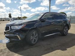 Salvage cars for sale at Miami, FL auction: 2020 Acura MDX Technology