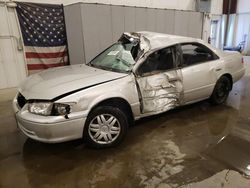 Salvage cars for sale at Avon, MN auction: 2001 Toyota Camry CE