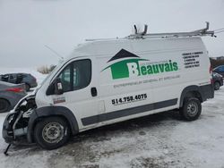 Salvage cars for sale at Montreal Est, QC auction: 2017 Dodge RAM Promaster 2500 2500 High