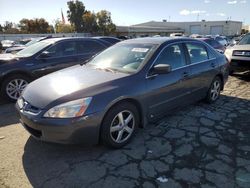 Salvage cars for sale at Martinez, CA auction: 2005 Honda Accord EX